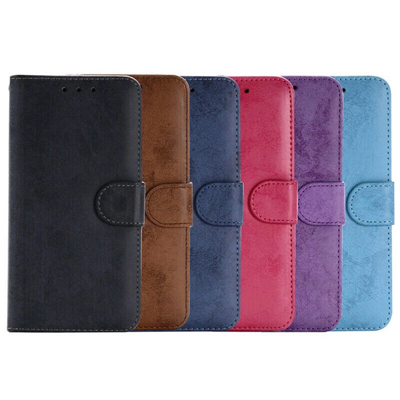Removable Wallet Case Leather Flip Cover for iPhone 16e/15/14/13/12/11 XR SE 8 - Image 2 of 4