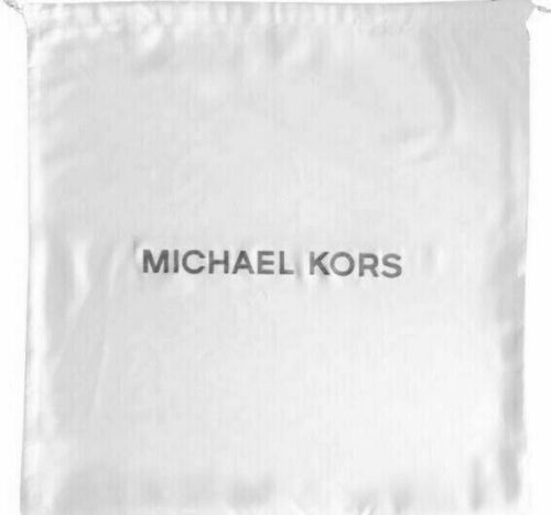Set of 5 Michael Kors XL Drawstring Dust Bag Ivory Silver 21