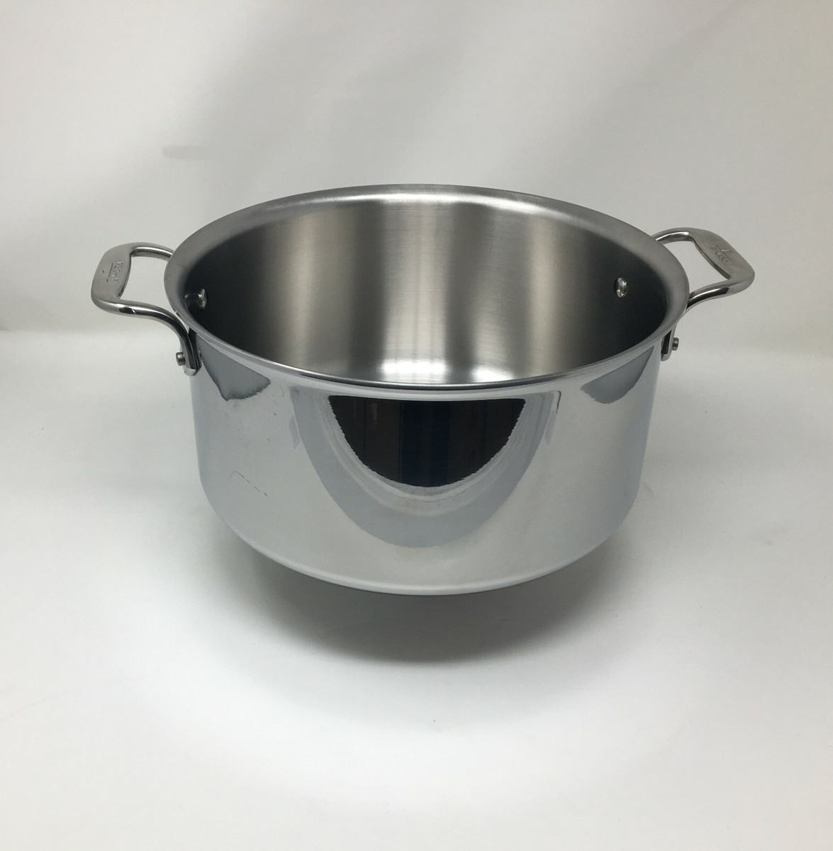 All-clad, 6-qt-7-qt-8-qt -12-qt..D3, D5, Stock Pots NO lid (Your