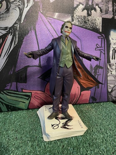 The Joker Statue Dc Direct The Dark Knight Ltd Edition#3740/6000. Heath Ledger. - Picture 3 of 16