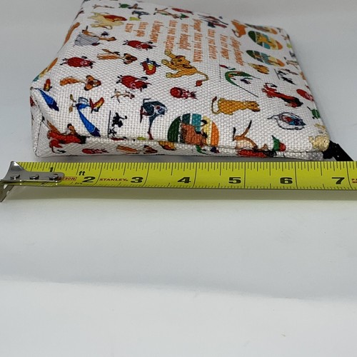 Disney Lion King Bag Hakuna Matata Cosmetic Makeup Zipper Pumba Timon Nala Zazu - Picture 6 of 14