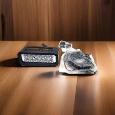 Larson Electronics 8” Black Marine LED Light Bar – Durable Boat Fixture