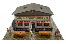 1/64 Bigfoot Museum Model Building Kit Memorabilia Gifts fits HotWheels Cars