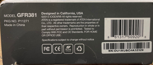 IOGEAR - GFR381 - USB 3.0 Multi-Card Reader / Writer for HD Data Transfer - Picture 4 of 4