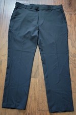 NWT Van Heusen Men s Flex Slim Fit Black Dress Pants 38W X 30L