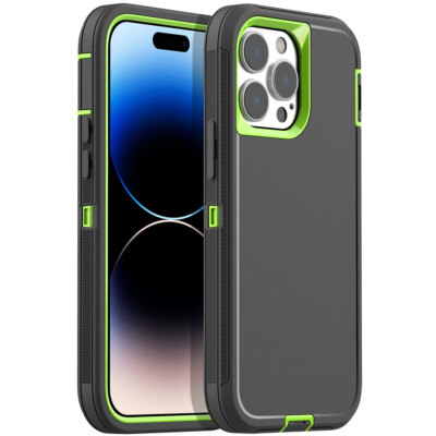 For iPhone 16 15 14 13 Pro Max 11 Phone Case Heavy Duty Shockproof Rugged Cover