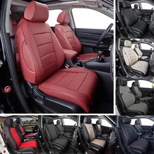 EKR Premium Custom Fit Honda CRV Car Seat Covers 2012-2026 Full Set Leather
