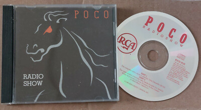POCO Radio Show 1989 PROMO CD Tough To Find! Gram Parsons --- Free Shipping! ---