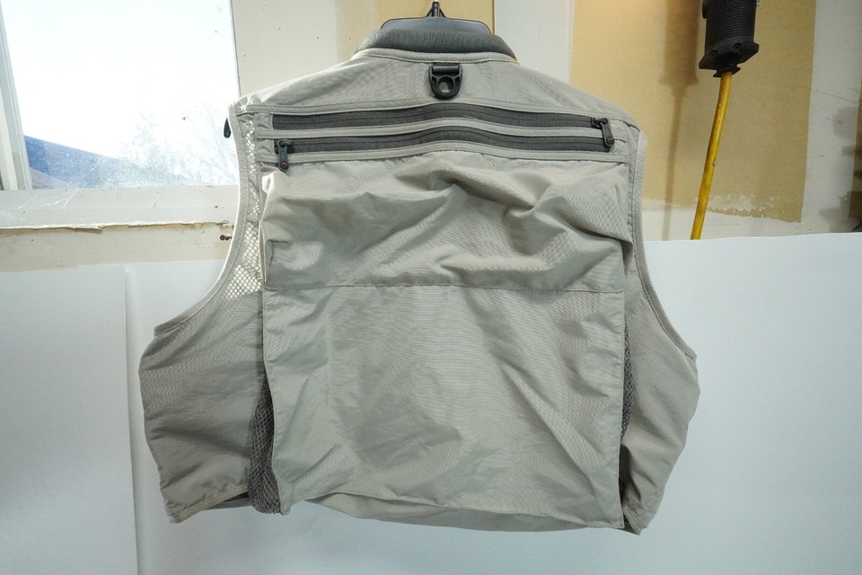 Simms Guide Fly Fishing Vest (L) Slate Gray/Sage Green eBay