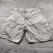 Carhartt Shorts Mens Size 44 Tan Carpenter Workwear Canvas