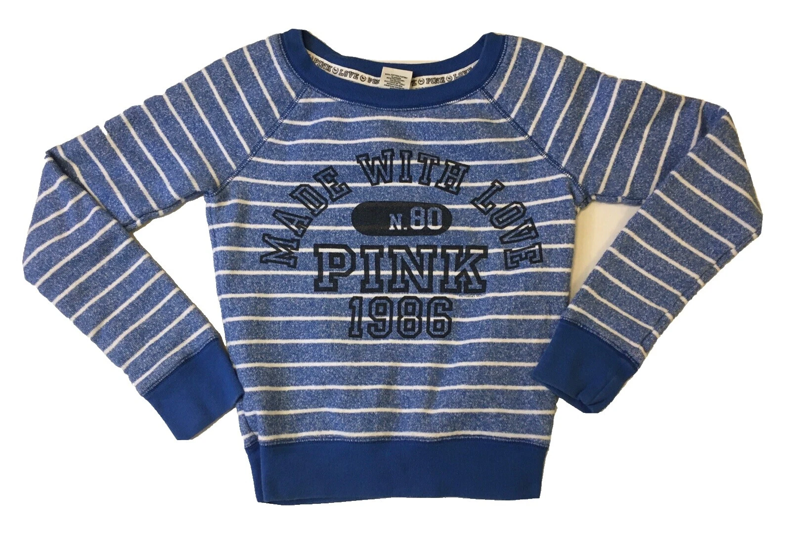 By Victoria's Secret Juniors Striped Hoodies & Sweatshirts for Women
