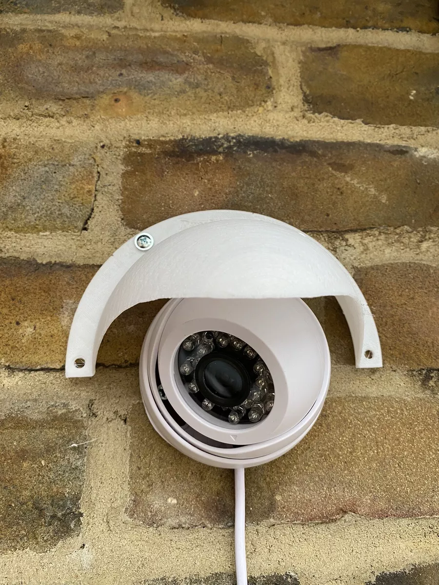 Rain Sun Shield Weather Cover Anti Glare CCTV Turret Dome Cameras
