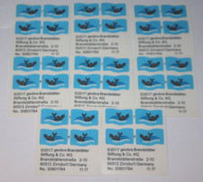 Playmobil Lot 8 Planche de 4 Stickers Autocollants Drapeau Aquarium NEW