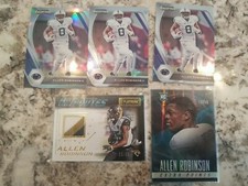 Tarjeta de novato Prestige Allen Robinson Extra Points 2014 holoRC/25 parche de libro de jugadas