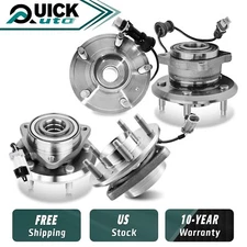Front Rear Wheel Hub & Bearings Kit for Chevy Captiva Sport Saturn Vue Torrent