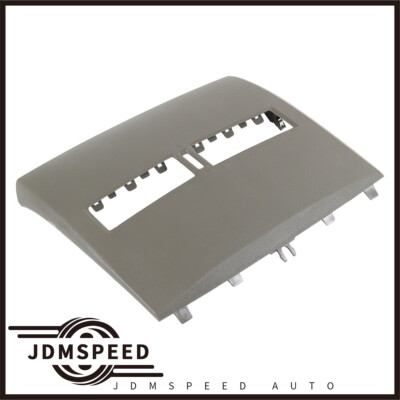 For Nissan Versa Beige Center Dash Console Instrument Panel Cluster Lid Bezel 