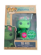 Funko Pop! #420 Disney Moana Te Fiti Flocked Earth Day 2022 Walmart Exclusive