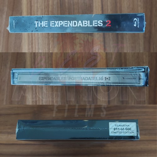 EXPENDABLES 1+2 FilmArena FAC #60 Edition #2 FullSlip Limited Edition No 011/500 - Picture 4 of 4