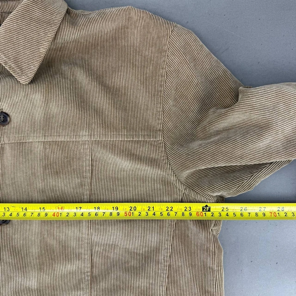 Мужская коричневая желтовато-коричневая вельветовая куртка Newport Harbor размер L - Изображение 3 из 4