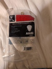 Jockstrap Adams Taille Grand – Coupe Blanche Avec Tasse Rigide – Vintage NOS