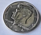 1964 P 50C Kennedy 90% Silver Half Dollar Proof GEM