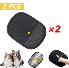 2-Pack Glove Cat Grooming Gloves Cat Hair Remover 2025 New Pet Dog Hair Remover