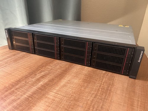 Lenovo ThinkServer SA120 Rack Mount SAS/SATA DAS HDD Array w/ 12 trays