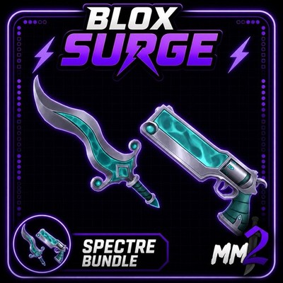 Spectre Set | MM2 Murder Mystery 2 Rare Weapons & Knives | Limited Edition