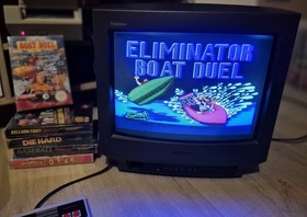Eliminator Boat Duel Nintendo NES PAL A CIB