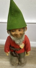 Vtg Steiff Original Gucki 7" "Pucki" Dwarf Gnome Rubber Mohair W/Tag