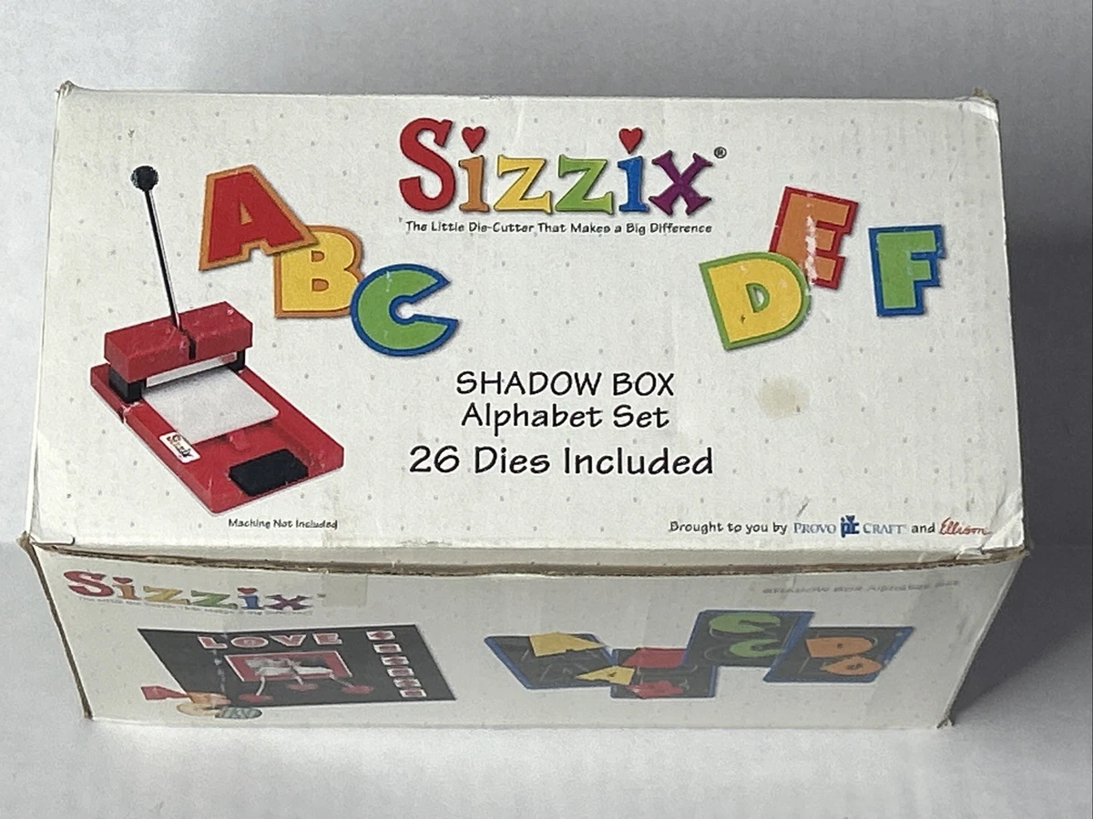 Sizzix Alphabet for sale - eBay