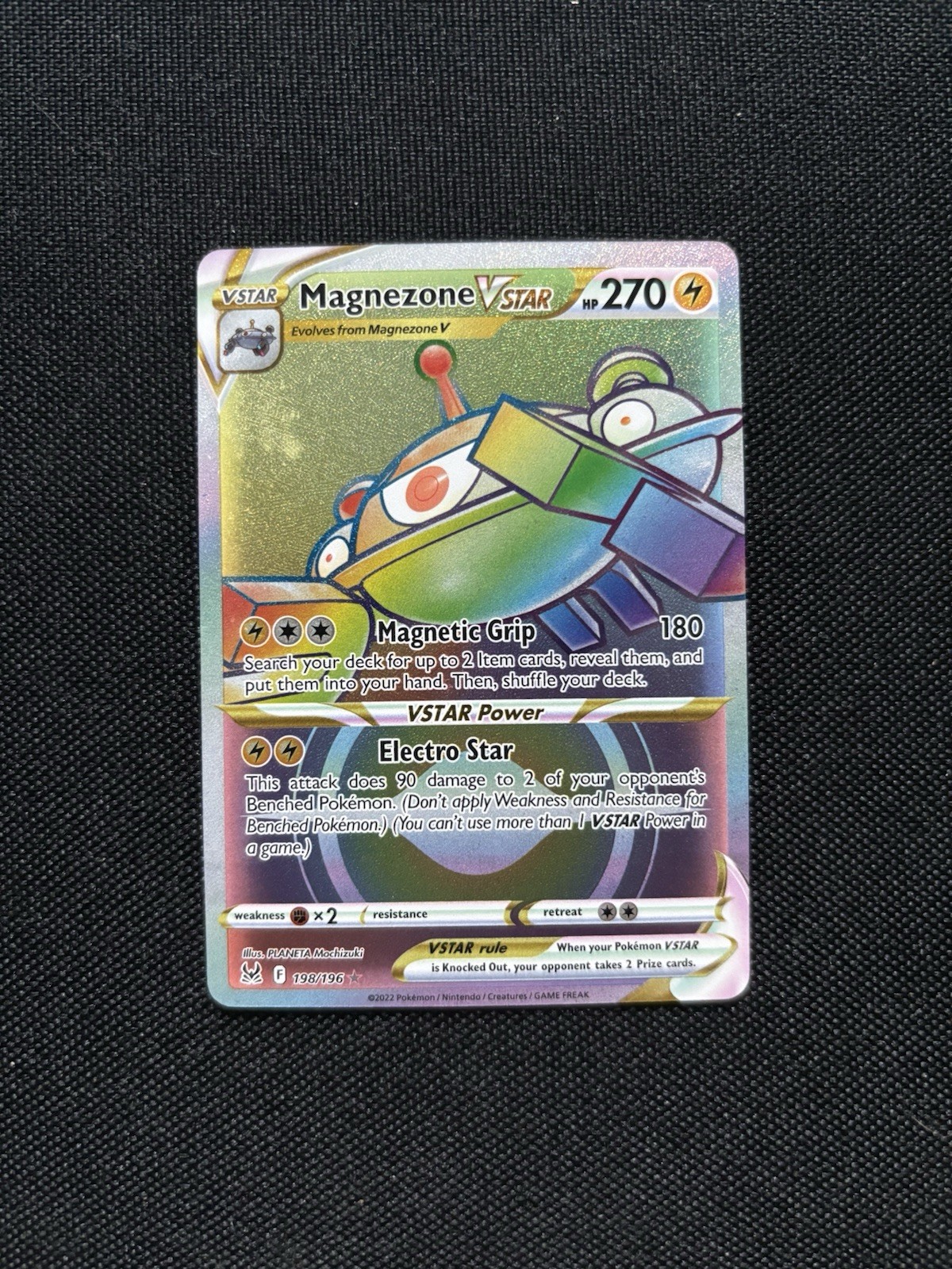 Magnezone VSTAR (Secret) 198/196 Swsh11: Lost Origin Holo