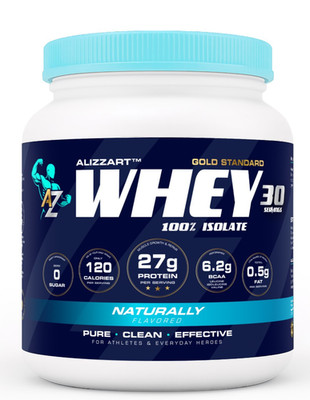 Whey Protein Isolat 1kg - 27g Eiweiß, BCAA 6,2g, Lean Muscle Recovery