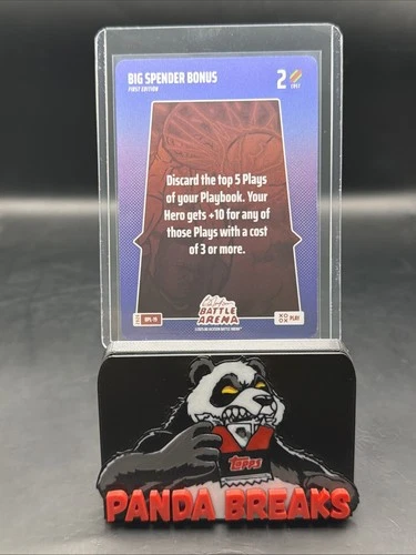 2026 Bo Jackson Battle Arena Big Spender Bonus SSP Bonus Play BPL-19
