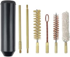 Portable Pistol Cleaning Kit with Storage Handle - Gun Care Made Easy