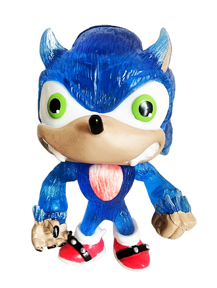 Sonic BEAST Horror Figure 5” Sonic The Hedgehog Mexican Bootleg  Figure