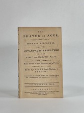 Samuel Fothergill / Prayer of Agur Illustrated in Funeral Discourse 1784