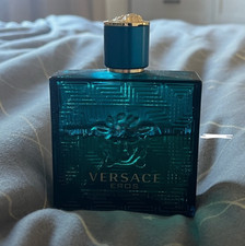 Versace Eros Men's EDT Originally 3.4 oz Cologne Little More Than Half Left 