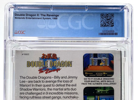 Double Dragon II 2 New Nintendo NES 1990 Factory Sealed CGC Graded 9.6 A+ MINT