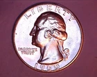 1960 WASHINGTON QUARTER  BU **502-6