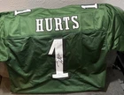 Jalen Hurts Philadelphia Eagles Signed Football Jersey Beckett Certified