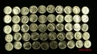 1964 or Earlier Uncirculated Roosevelt Silver Dime Roll [50 UNC. Dimes]
