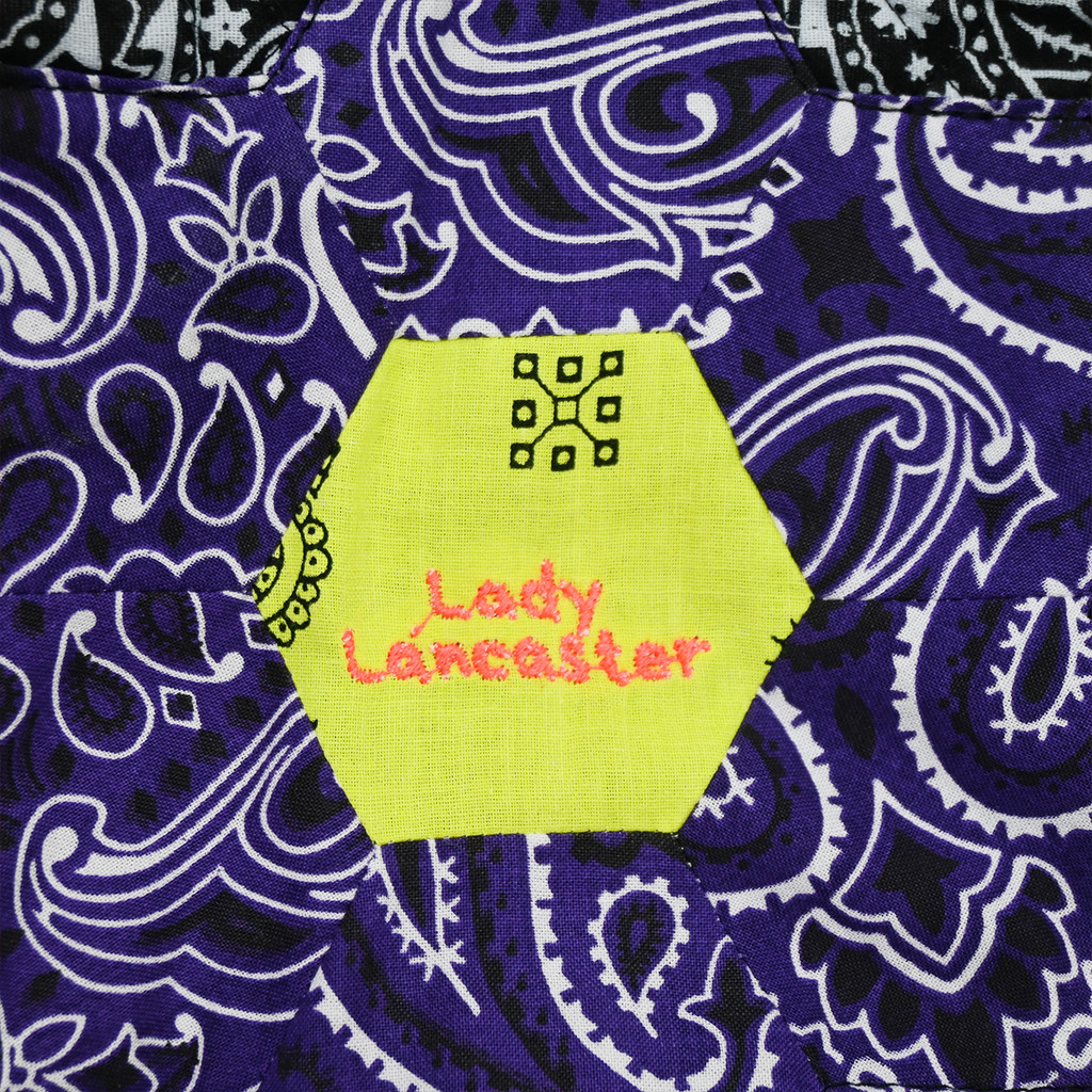 LADY LANCASTER | Multicolor Patchwork The Blankie… - image 9