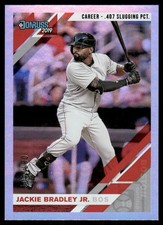 2019 Donruss #167 Jackie Bradley Jr. Career Stat Line #/407