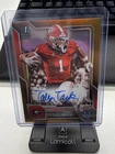 2025 Bowman Chrome University Football Gold Refractor Talyn Taylor #BCA-TTA