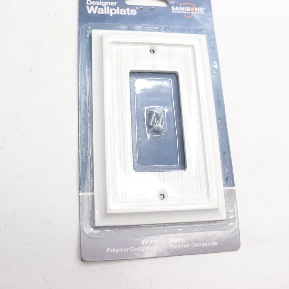 Настенная пластина Amerelle Cottage белая искусственная древесина 1 качалка 269RW - Изображение 2 из 4