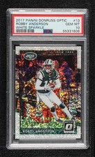 2017 Donruss Optic White Sparkle Prizm Robby Anderson #13 PSA 10 GEM MT 1lc0