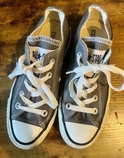 Zapatillas Tenis Converse Chuck Taylor All Star Parte Baja Gris M 3/W 5