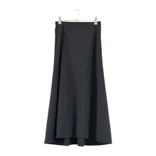 USED ISSEY MIYAKE SEMI-FLARED SKIRT 1 BLACK GOOD