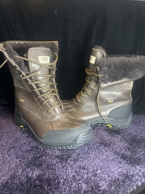 UGG Men s Original Butte Leather Boots Size 9- Worchester / Dark Brown colorway